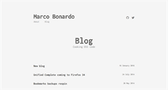 Desktop Screenshot of bonardo.net